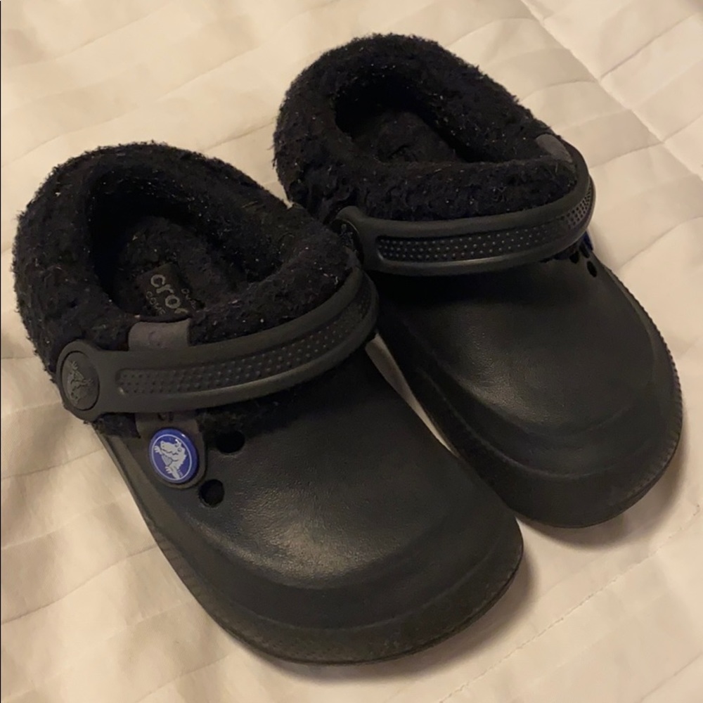 Fleece lined crocs